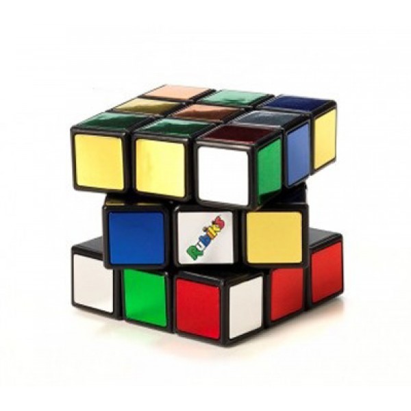 Rubikova kocka TEDDIES metalická