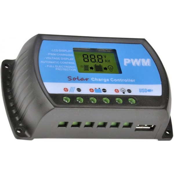 Solárny regulátor PWM RTD1220 12-24V/20A