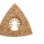 Trojuholníková brúsna doska pre multifunkčné náradie HM, 80mm (betón, keramika)
