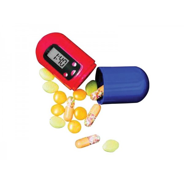 Zásobník na lieky s časovačom a alarmom PB01