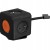 Zásuvka PowerCube EXTENDED REMOTE SINGLE s káblom 1.5m čierna