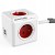 Zásuvka PowerCube EXTENDED USB s káblom 1.5m červená