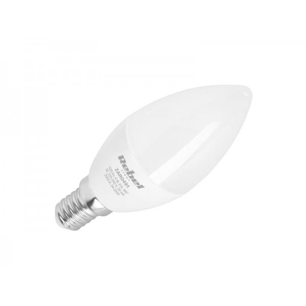 Žiarovka LED E14 6W biela teplá REBEL ZAR0491