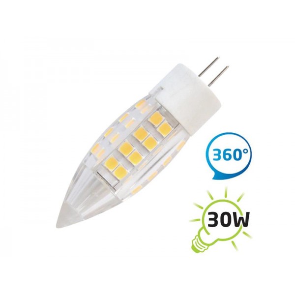 Žiarovka LED G4 2835-51SMD, 2,5W - biela prírodná