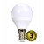 Žiarovka LED G45 E14 6W biela studená SOLIGHT
