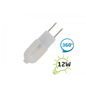 Žiarovka LED G6,35 2835-12SMD, 1,5W - biela prírodná
