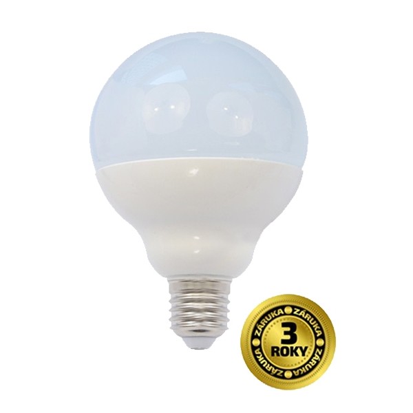 LED žiarovka, globe, 18W, E27, 3000K, 270°, 1520lm SOLIGHT WZ513