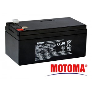 Batéria olovená 12V/ 3,2 Ah MOTOMA bezúdržbový akumulátor