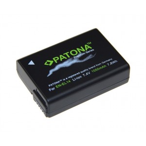 Batéria NIKON EN-EL14 1050mAh premium PATONA PT1197