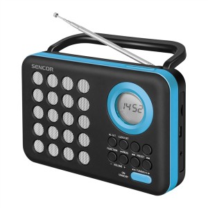 Rádioprijimač SENCOR SRD 220 BBU s USB MP3